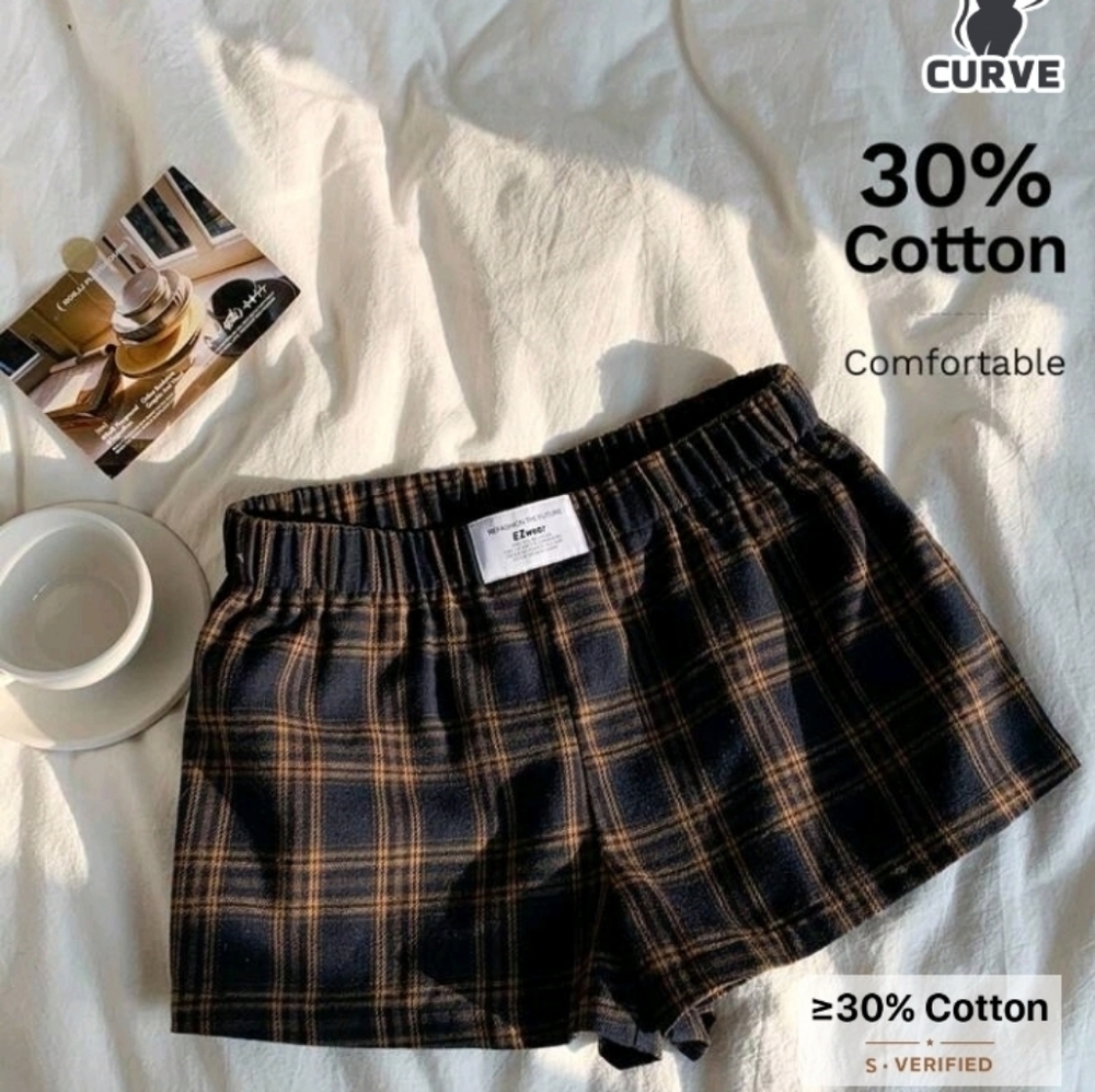 Plaid Women's Shorts
